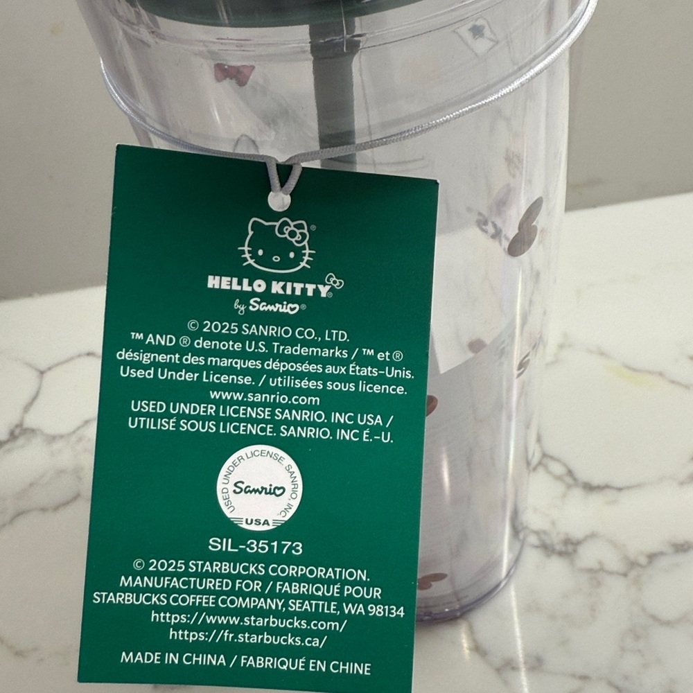 Starbucks Hello Kitty Tumbler - Green and Red - Picture 4 of 8
